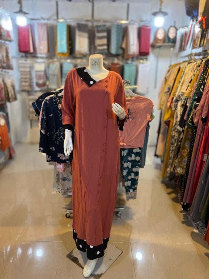 جلابيه نسايي ازرار