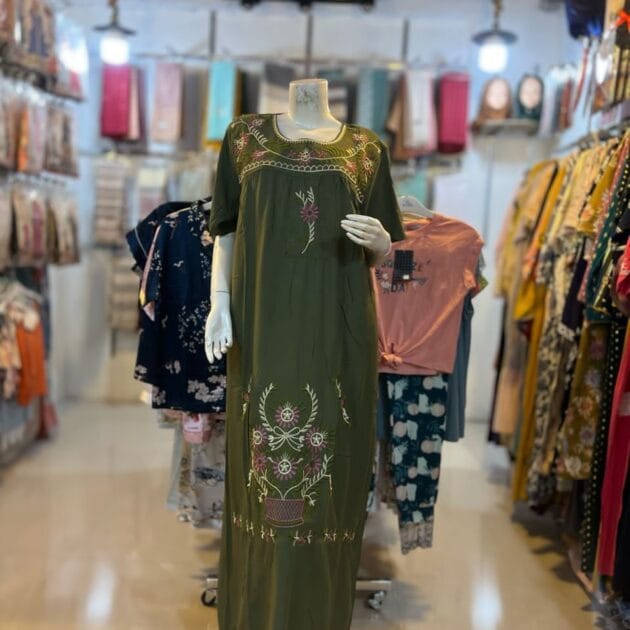 جلابية نسائي تطريز