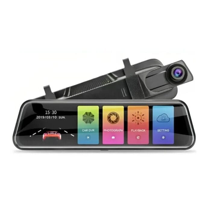 ⁦داش كام DENX DX2257 بدقة 4K مع شاشة لمس 10 بوصة⁩ - الصورة ⁦4⁩