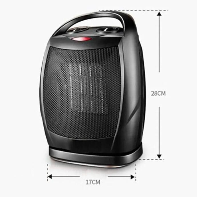 ⁦مدفأة كهربائية DENX DX2604 بقوة 1500 واط⁩ - الصورة ⁦3⁩
