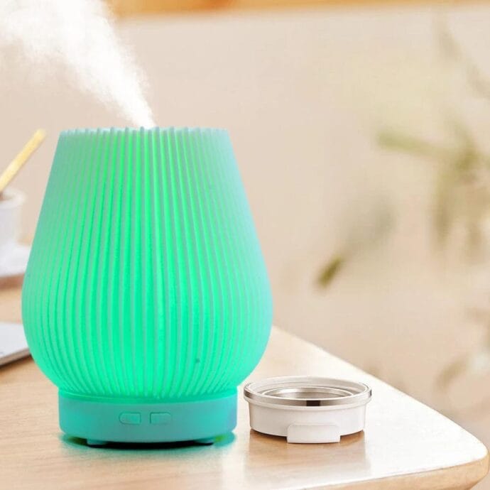 ⁦فواحة ومرطب هواء متعدد الإضاءات LED⁩ - الصورة ⁦2⁩
