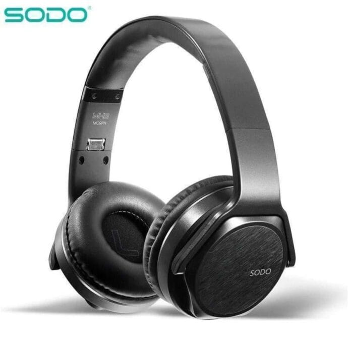 ⁦سماعة الرأس ومكبر الصوت اللاسلكي SODO MH3 2-IN-1⁩ - الصورة ⁦3⁩