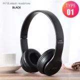 ⁦سماعة الرأس اللاسلكية P47 5.0+EDR⁩ - الصورة ⁦4⁩