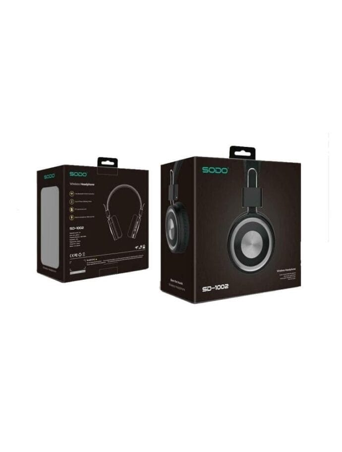 ⁦سماعة الرأس اللاسلكية Sodo Bluetooth 1002⁩ - الصورة ⁦2⁩