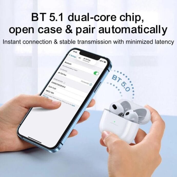 ⁦سماعات JOYROOM JR-T03S Plus TWS⁩ - الصورة ⁦9⁩