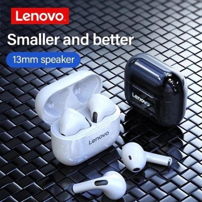 ⁦سماعة Lenovo LP40 اللاسلكية.⁩ - الصورة ⁦4⁩
