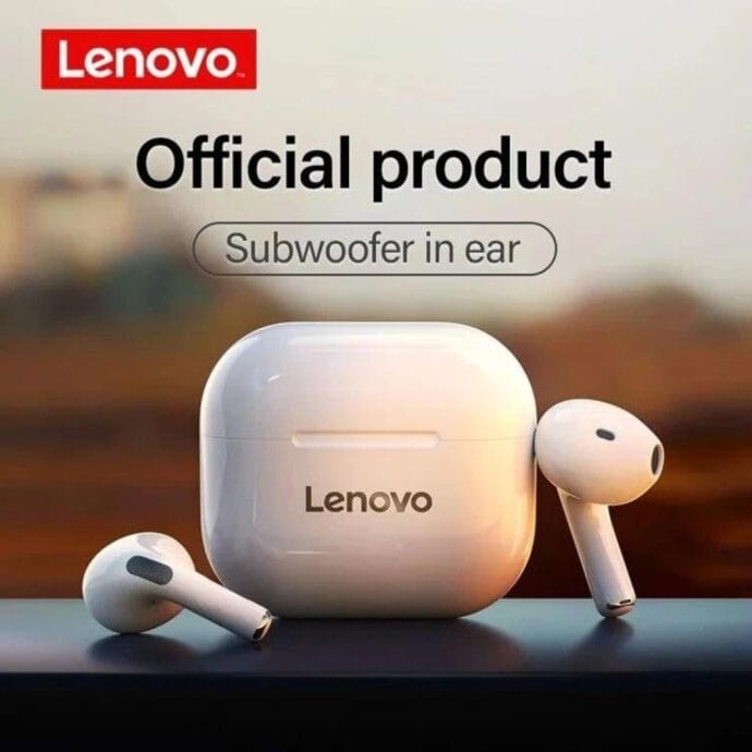 ⁦سماعة Lenovo LP40 اللاسلكية.⁩ - الصورة ⁦9⁩