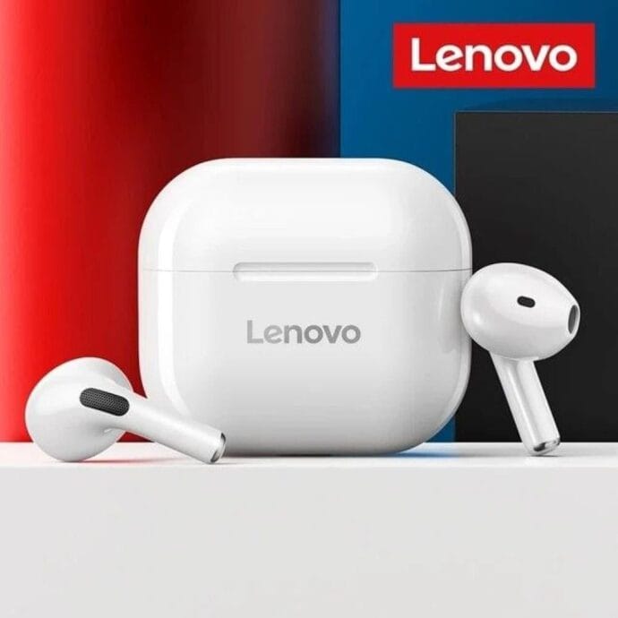 ⁦سماعة Lenovo LP40 اللاسلكية.⁩ - الصورة ⁦7⁩