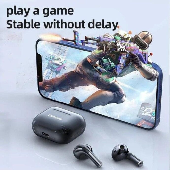 ⁦سماعة Lenovo LP40 اللاسلكية.⁩ - الصورة ⁦3⁩