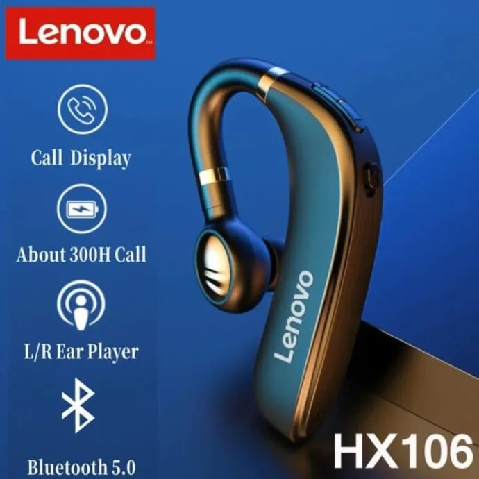 ⁦سماعة Lenovo HX106 Business Bluetooth Headset⁩ - الصورة ⁦5⁩