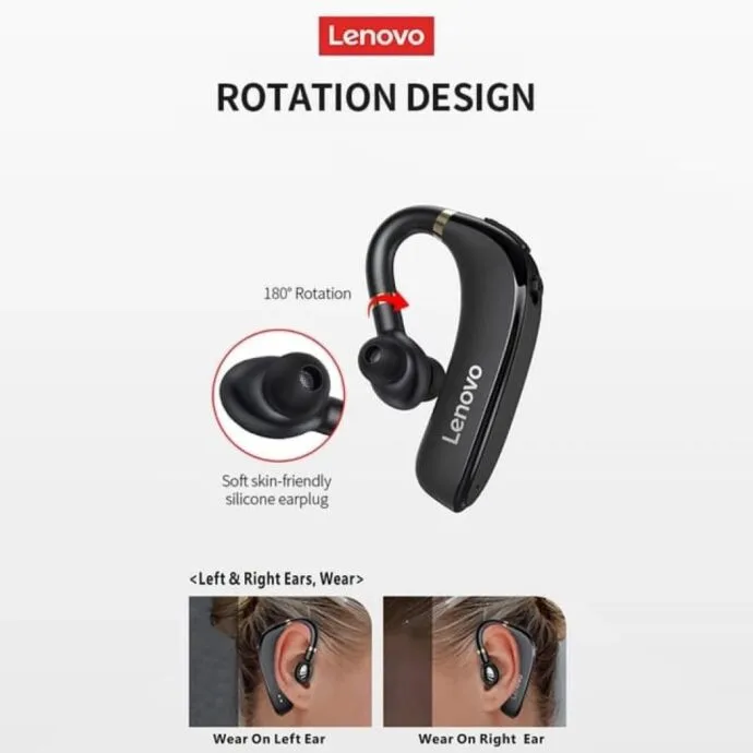 ⁦سماعة Lenovo HX106 Business Bluetooth Headset⁩ - الصورة ⁦3⁩