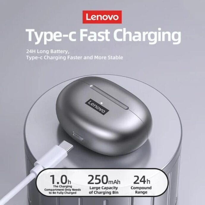 ⁦سماعة " Lenovo thinkplus livepods LP5 " اللاسلكية⁩ - الصورة ⁦10⁩